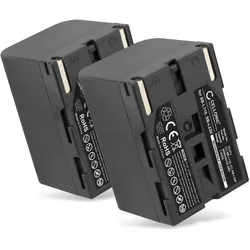 Cellonic Akku für Samsung VP-D101, Medion MD9035, MD9090, VP-D10, VP-D31, VP-D20 (Kamera Akku), Kamera Stromversorgung, Schwarz