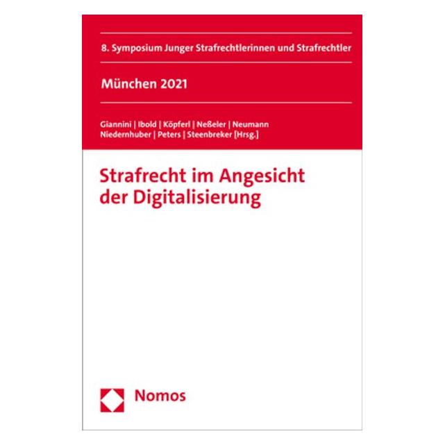 Nomos Strafrecht im Angesicht der Digitalisierung (Deutsch, Softcover) (38994999)