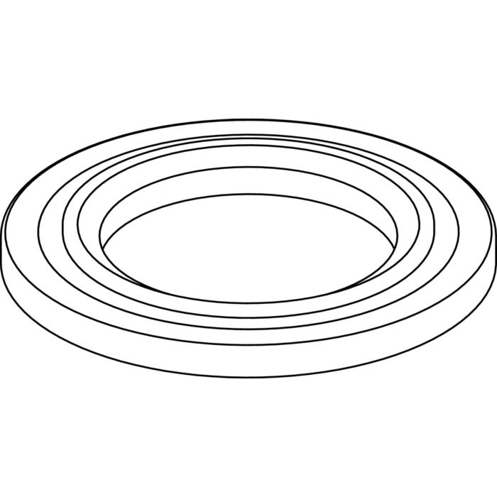 Ideal Standard DekorRosette Küche-Combi, Chrom B960452AA