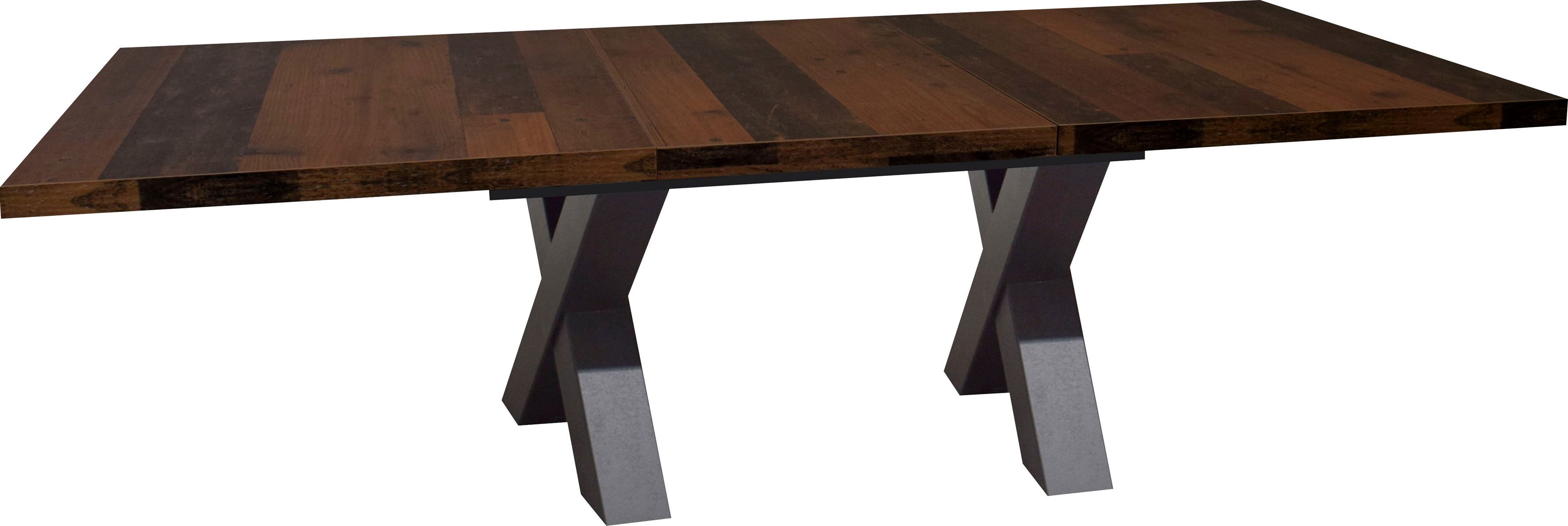 Couchtisch MÄUSBACHER "TOPSELLER", grau (graphit, texas oak, graphit, texas oak), B:120cm H:52cm, Tische, Couchtisch, Ausziehbar, in verschiedenen Ausführungen graphit, texas oak, graphit, texas oak B/H/T: 120cm x 52cm