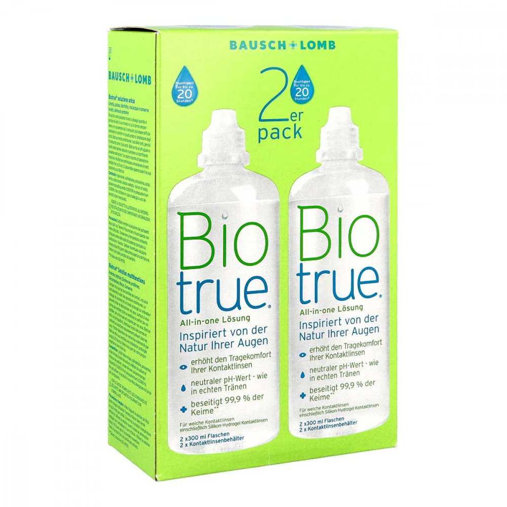 BAUSCH & LOMB GmbH Vision Care Biotrue All in one Lösung 09539551