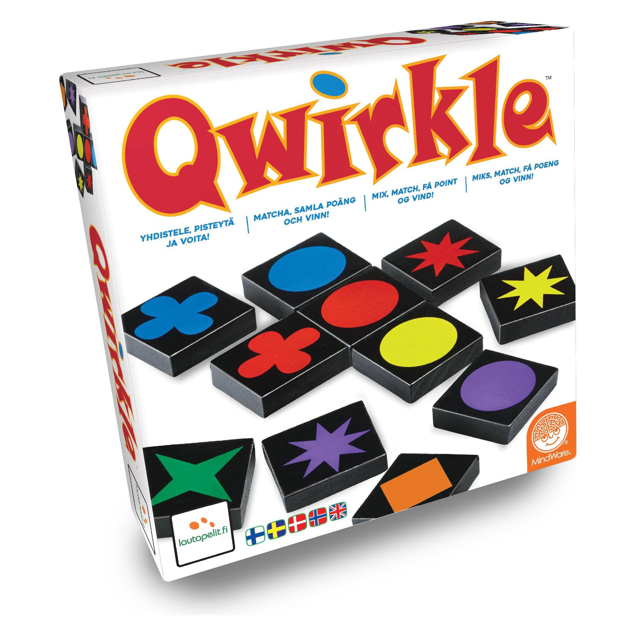Lautapelit Qwirkle Board Game (Englisch, Finnisch, Schwedisch, 2 - 4 Spieler) (62772121)