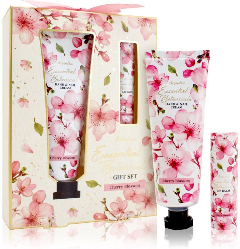 Accentra Essential Botanicals Hand and Nails Cream gift set for hands and nails 2 pc