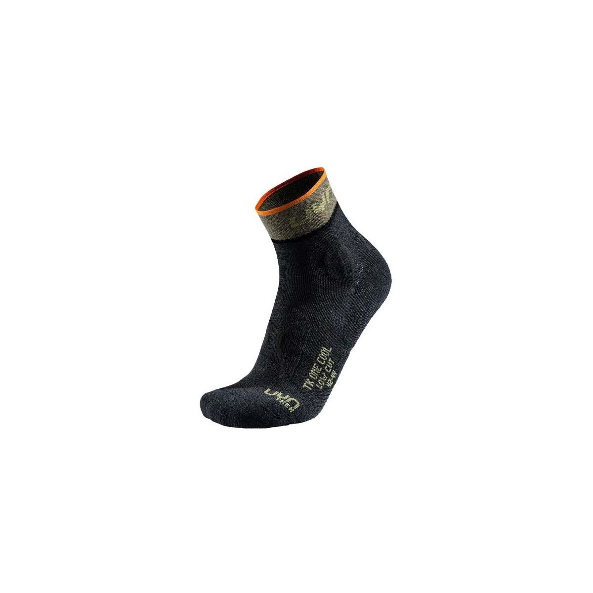 Uyn MAN Trekking One Cool Low Cut Socks anthracite/green (G043) 45/47 S100316-G043-45/47