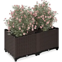 Relaxdays, Blumentopf, Pflanzkübel