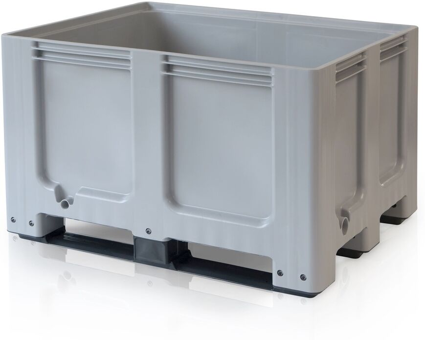 B2B Partner Palettencontainer - Big Box - 1200 x 1000 x 760 mm, 3 Schienen
