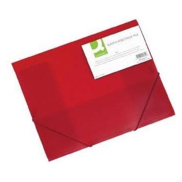 Karton PP Desky s gumičkou OPALINE - červené (56525143)