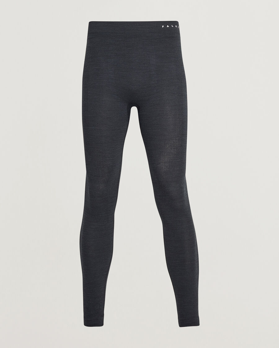 Falke Wool Tech Tights Black men L Sort