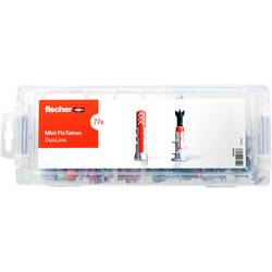 Fischer 560098 MiniFixTainer DuoLine Befestigungsset 77 St.