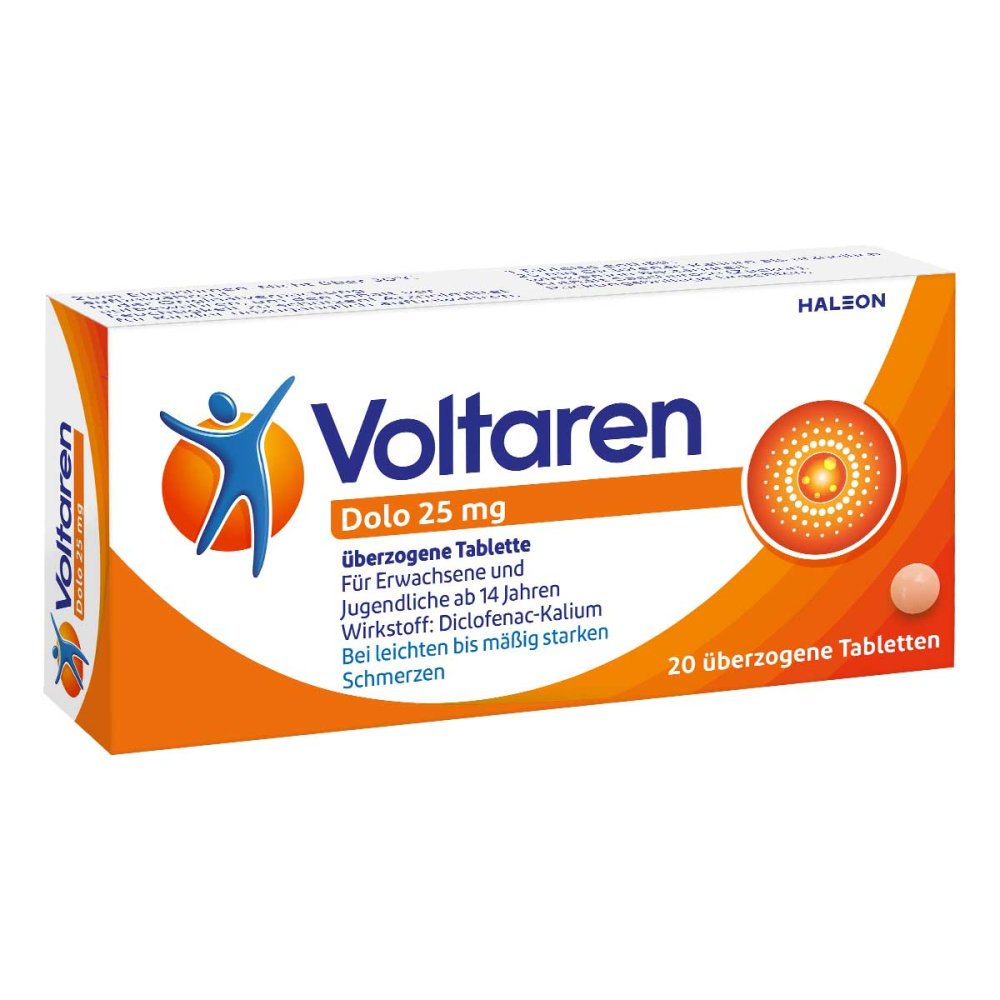 Haleon Germany GmbH Voltaren Dolo 25 mg 00927263