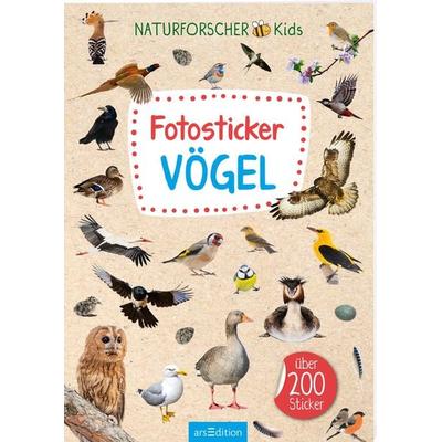 Naturforscher-Kids – Fotosticker Vögel