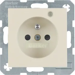 Berker 6765098982 Steckd. m SK-Stift LED erh. BS S.1/B.x w