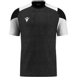 Macron, Jungen, Sportshirt, Golem (128), Weiss, Schwarz