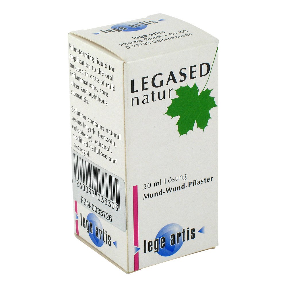 lege artis Pharma GmbH & Co. KG Legased Natur Lösung 00033726