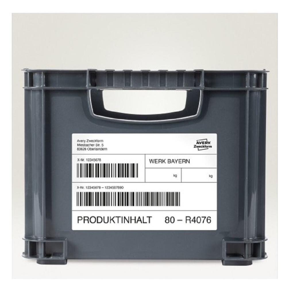 Avery Wetterfeste Etiketten, ablösbar (L4774REV-20)
