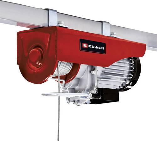 Einhell 2255150 Elektrischer Seilhebezug Tragfähigkeit (mit Umlenkrolle) 600kg Tragfähigkeit (ohne Umlenkrolle) 300kg