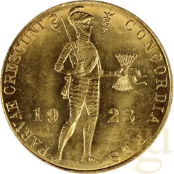 1 Dukat Goldmünze Niederlande