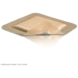 Mepilex Border Schaumverband mit Haftrand 10 x 10 cm steril 10 Stück