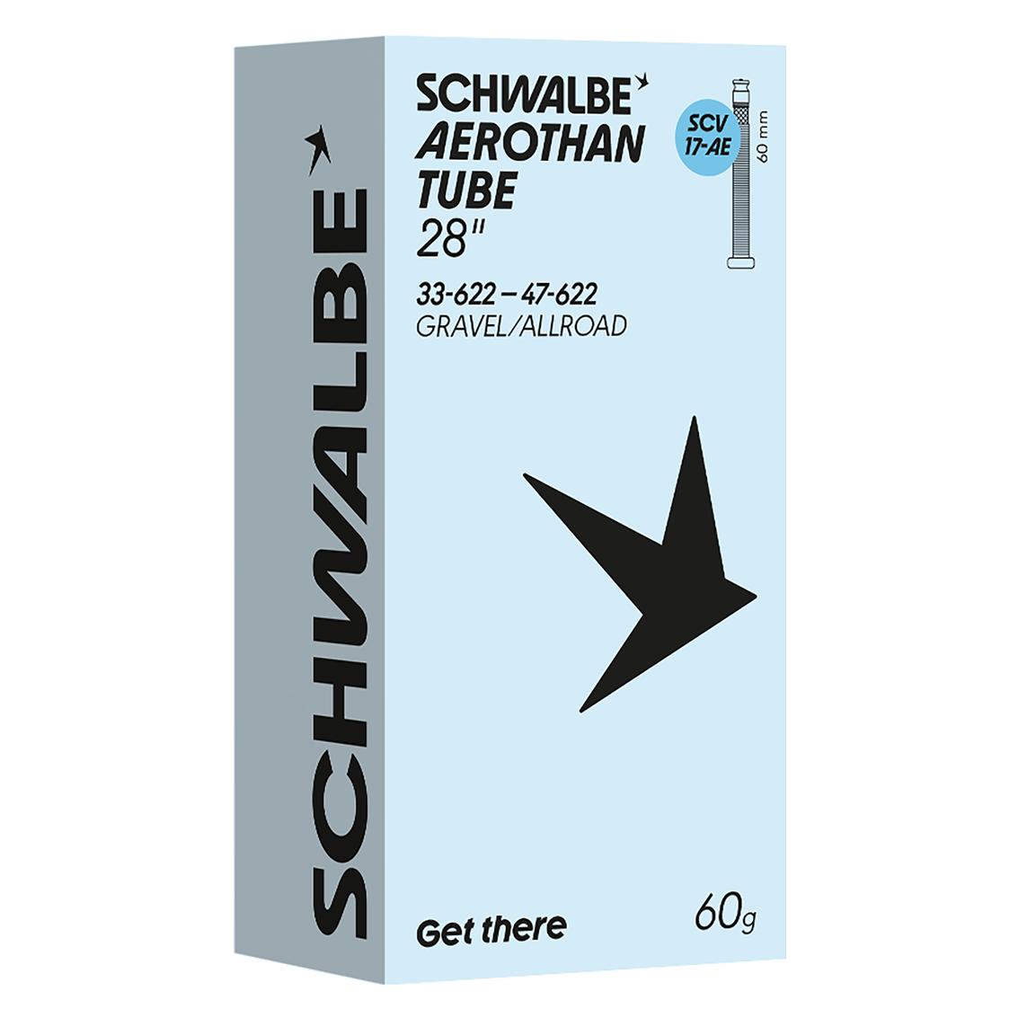 Schwalbe SCV17-AE Aerothan Clik (Clik Valve (SCV), 28", 60 mm) (10465534)