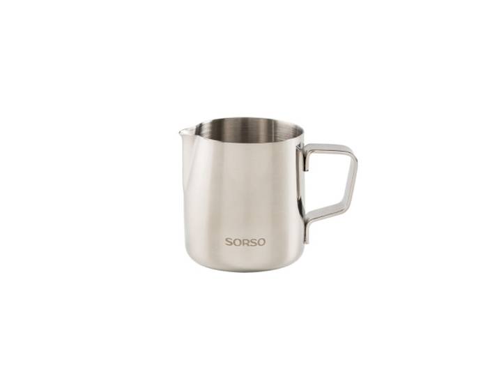 SORSO Barista Milchkanne, Edelstahl, 600 ml – Silber