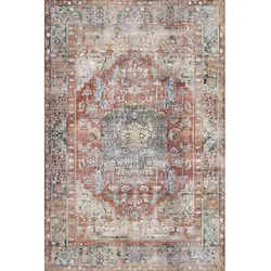 Bamyum Tolas Bedruckter 160x230 Teppich Chenille-Druck Maschinell Hergestellt