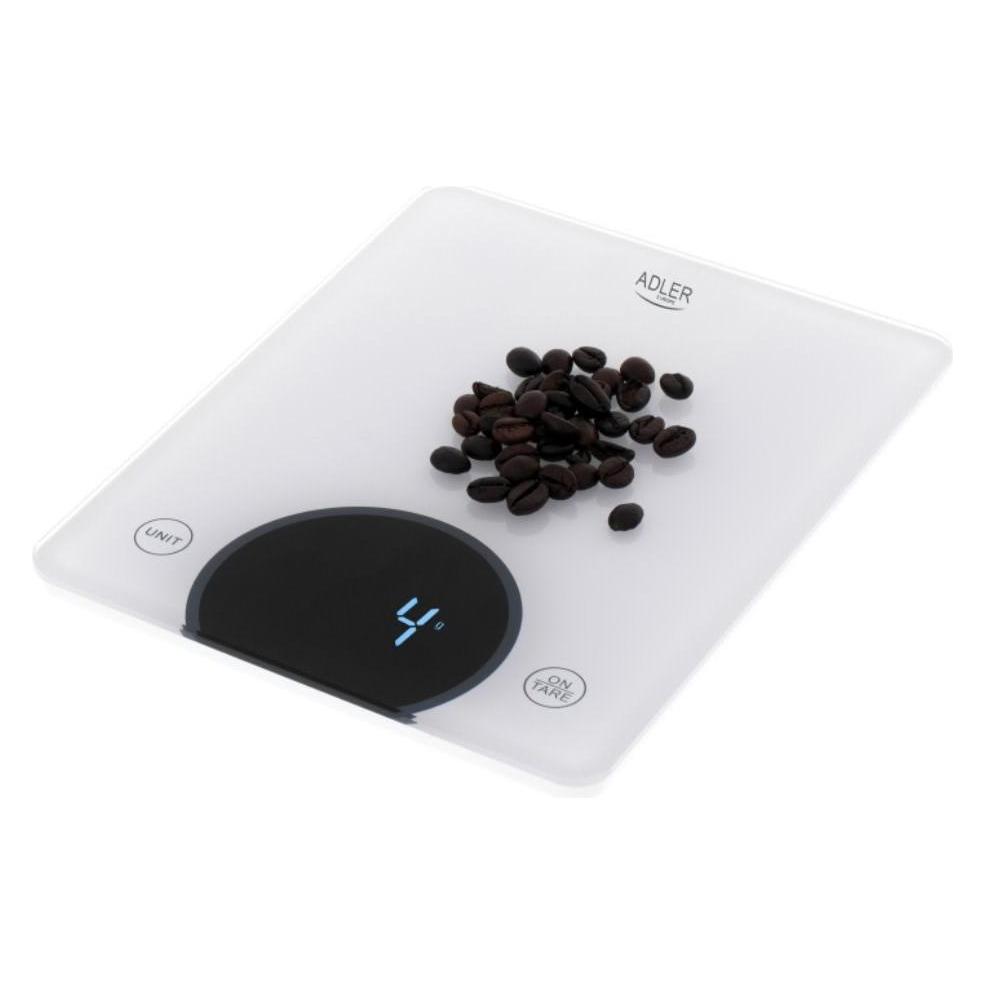 Adler AD kitchen scale White Built-in Rectangle Electronic kitchen scale (AD 3173W)