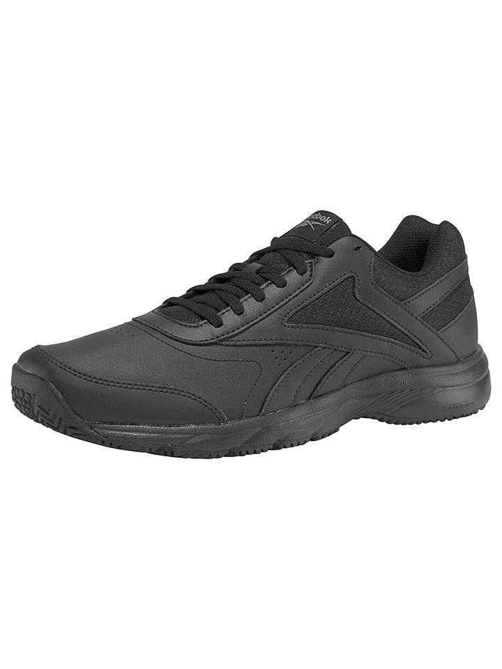 Reebok Leder-Sneakers "Work N Cushion 4.0" in Schwarz - 38