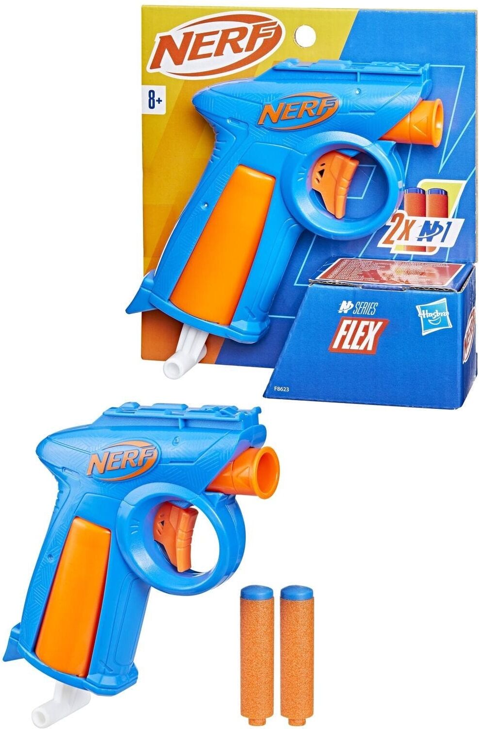 Nerf N Series - Flex Blaster - High-Performance Dart Blaster for Indoor and Outdoor Play - Ages 6 and Up