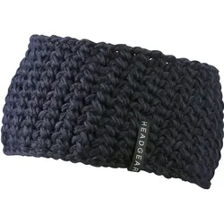 Gehäkeltes Stirnband "MB7947" - navy