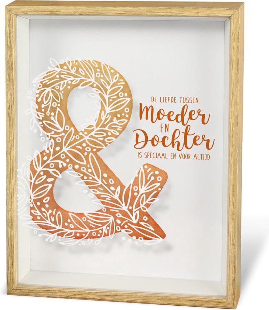 Wonderful Deco vensterdecoratie Moeder & Dochter