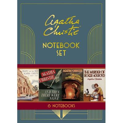Agatha Christie Notebook Set