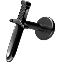 Titan Labret mit Innengewinde SCHWERT