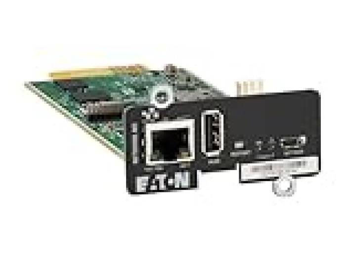 Eaton Carte réseau Gigabit Network-M3 + Sonde environnementale EMP Gen 2 (NETEMP-M3 Bundle)