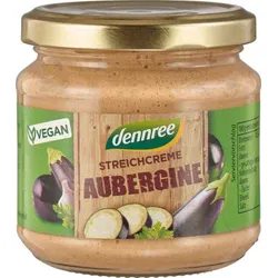 dennree Streichcreme Aubergine bio