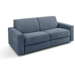 Schlafsofa 0255 Stoff Blue Horizon