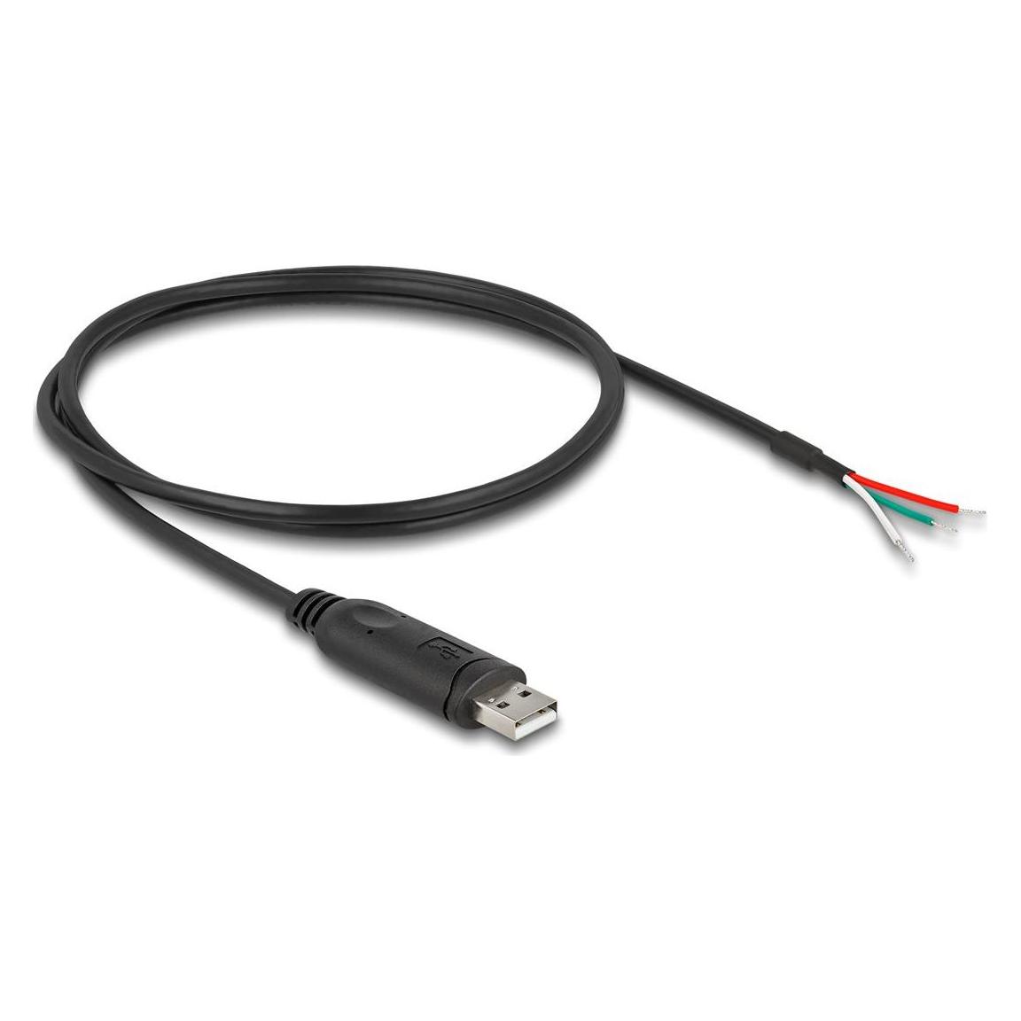 Delock Adapterkabel USB 2.0 Typ-A zu seriell RS-485 3 x offe (1 m) (63508)