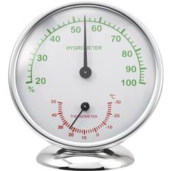 Renkforce 6510 Alu Thermo-/Hygrometer Aluminium 6510 Alu