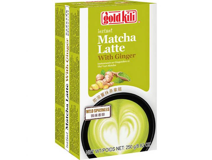 Gold Kili Instant Matcha-Gember Latte 10 stuks 250 g