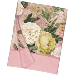 Feiler Handtücher Secret Garden Badetuch 150x100 cm | puder-altrosa - pink