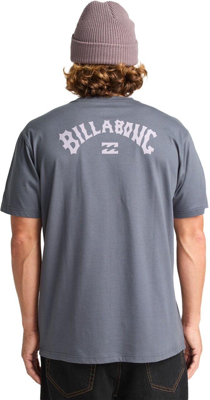 T-Shirt BILLABONG "Arch Wave", Herren, Gr. XS, grau (ombre blau), Obermaterial: 100% Baumwolle., Shirts T-Shirt ombre blau XS