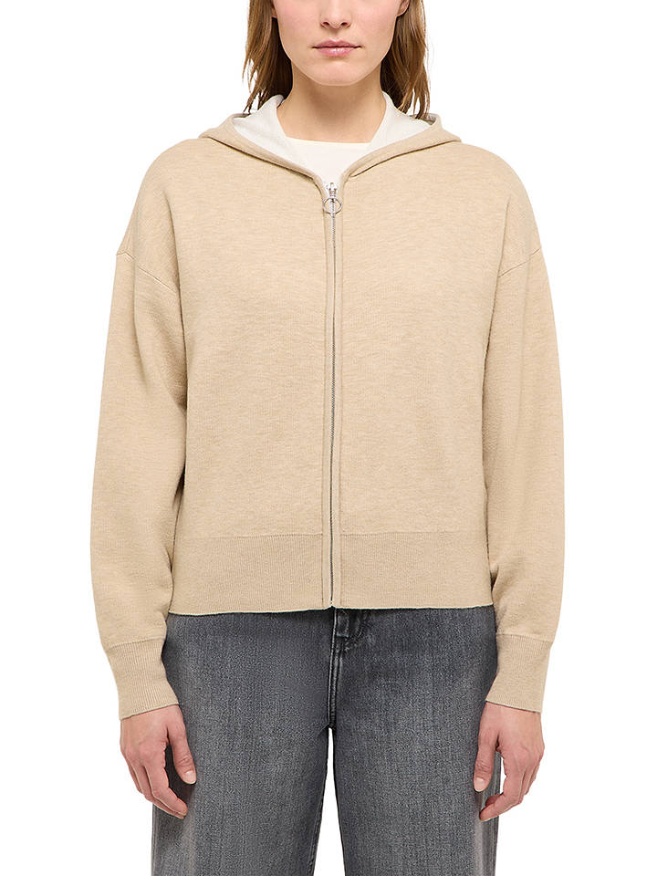 Mustang Cardigan "Santa Fe" in Beige - M