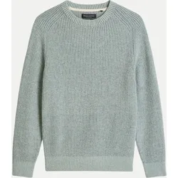 Pullover aus Schurwolle-Mix Grün XL