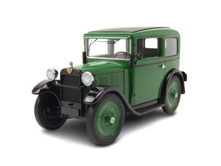 Minichamps Modellauto BMW Dixi 1928 dunkelgrün, Maßstab 1:18