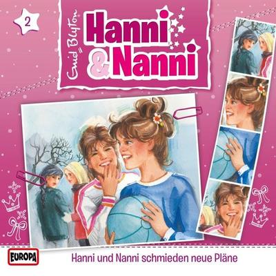 Folge 02: Hanni und Nanni schmieden neue Pläne - Enid Blyton, Audio, 4064066620653