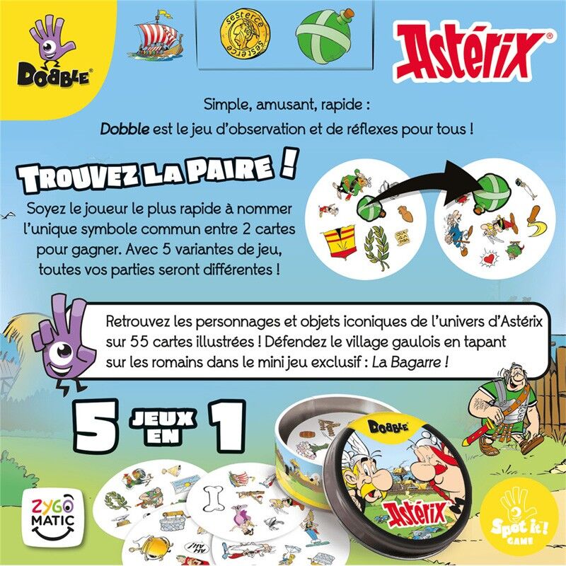 Zygomatic Dobble Asterix