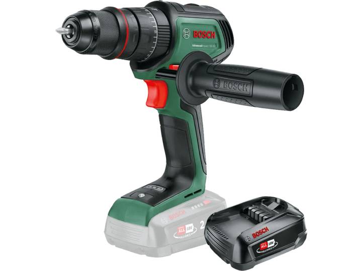 Bosch AdvancedImpact 18V-80 + POWER FOR ALL 18V 2,5 Ah Accu Set