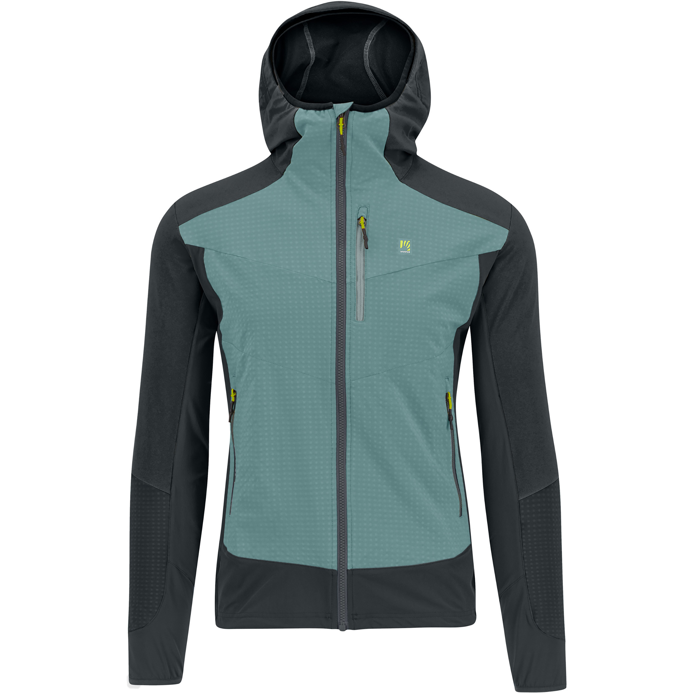 Karpos Lede Herren Softshelljacke grau Größe XL Trekking Elastisch Wasserabweisend