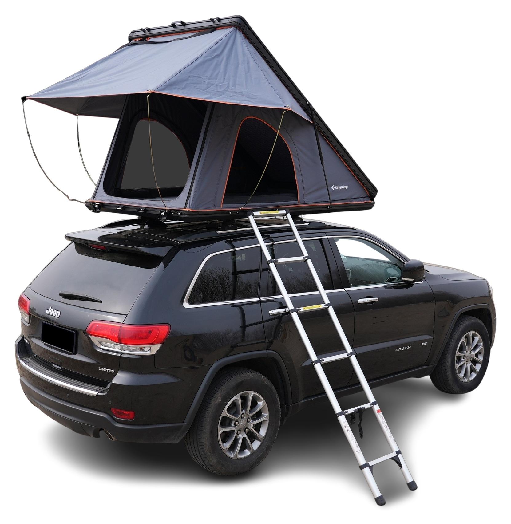 Wohnwagen KING CAMP Boundless X2 - schwarz-grau
