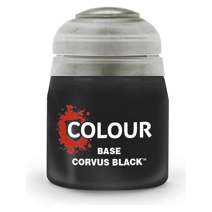 Games Workshop Base - black corvus (Kunststoff) (21-44)