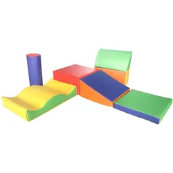 Hardin 1fachgut Kinder Softbausteine 7 tlg. - Mehrfarbig